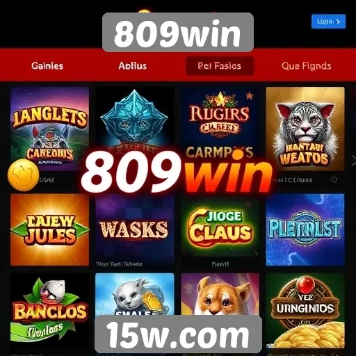 809win oferece ampla variedade de jogos online